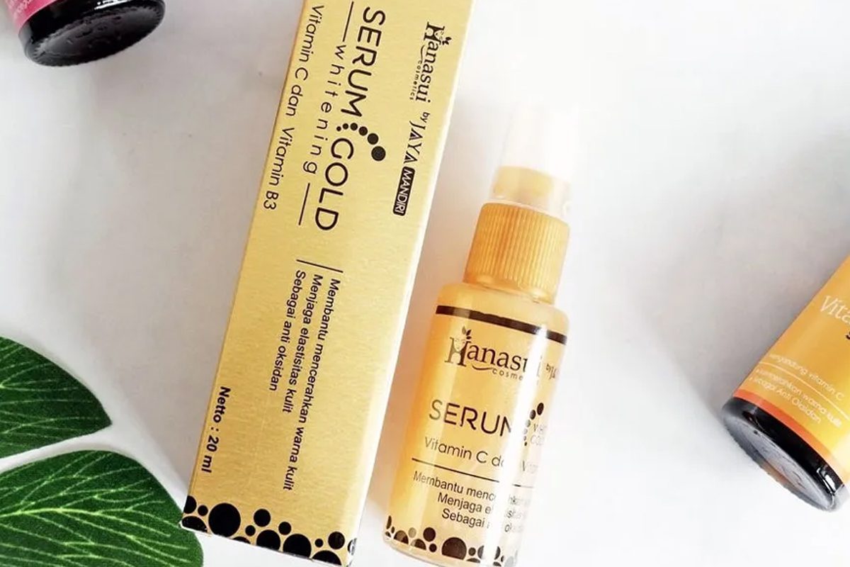 Serum Vitamin C Hanasui Asli dan Palsu