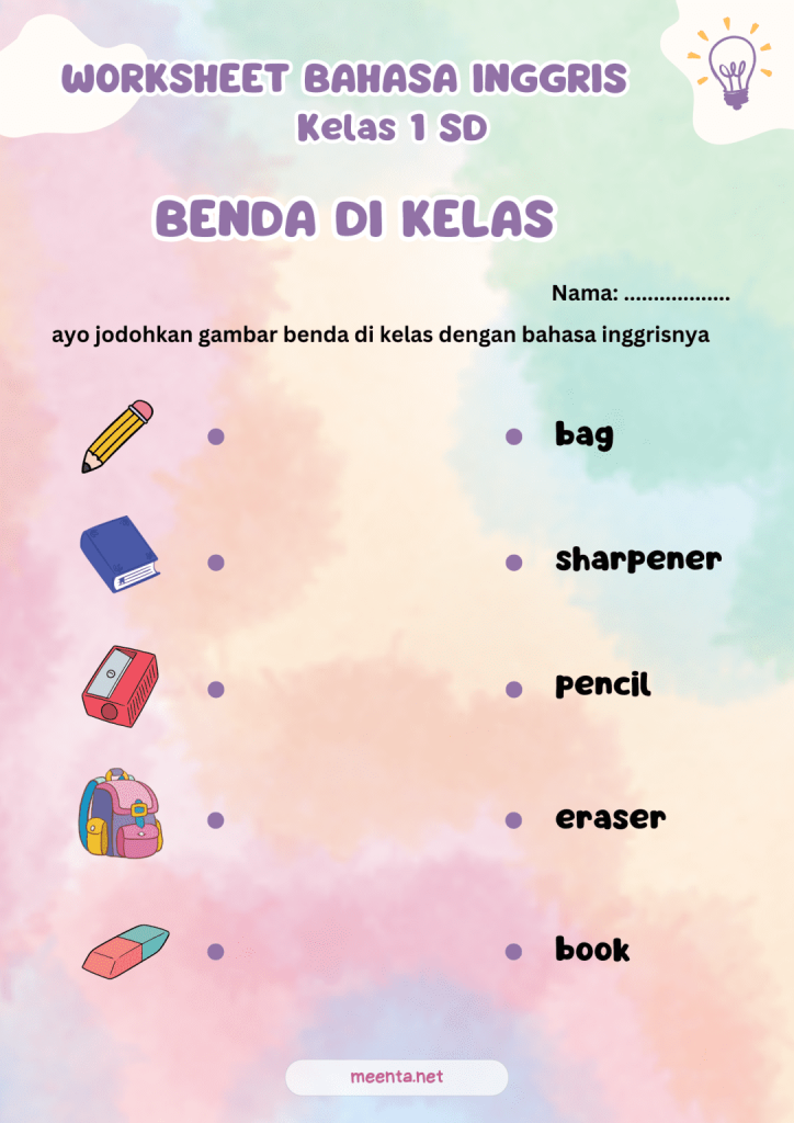 5 Rahasia Orang Tua Sukses Mengajarkan Soal Bahasa Inggris Kelas 1 SD Agar Cepat Pintar