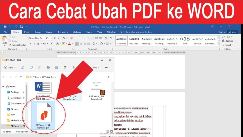 7 Rahasia Cara Mengubah Fail PDF ke Word Paling Akurat dan Gratis Sepanjang Tahun 2026