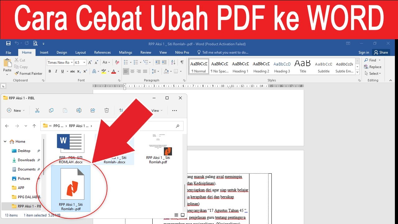 Memecah Misteri Mengubah File BIN ke Dokumen Word yang Dapat Dibaca